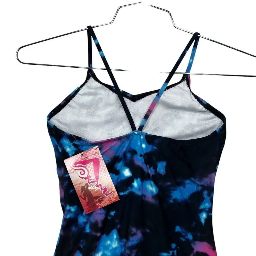 Kanu Girl's Size 14 Hurricane Hurricane Beach‎ Sport UPF 50 One Piece Swimsuit
